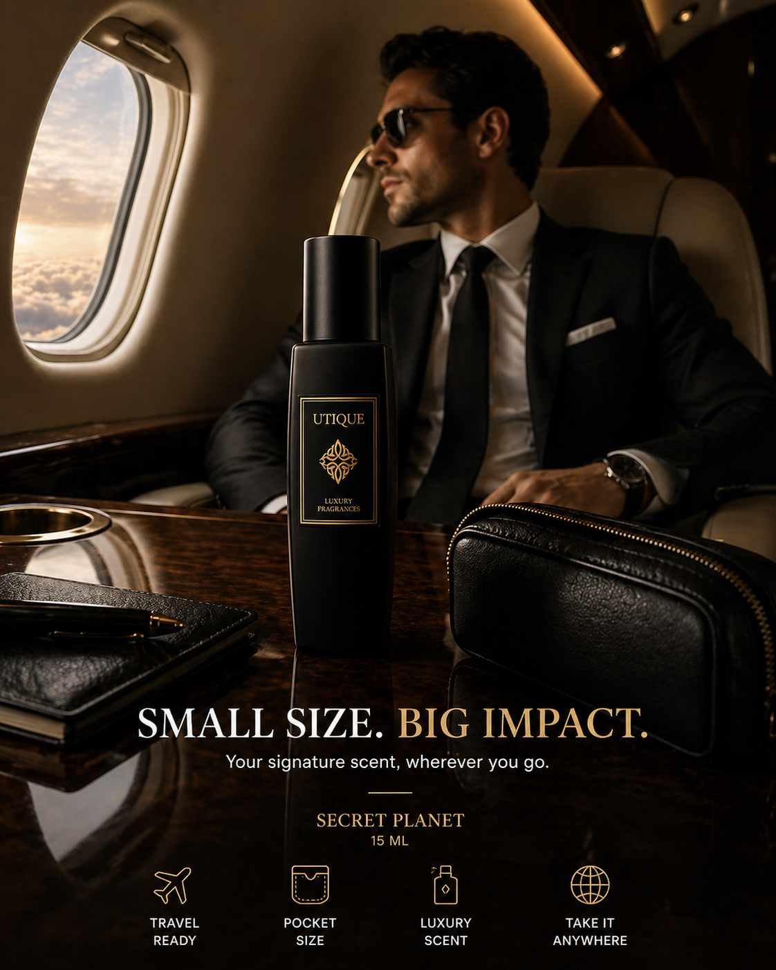 UTIQUE NOIR — Travel Edition (15 ml)