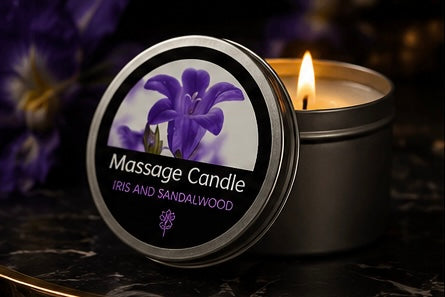 Massage Candle - Iris & Sandalwood