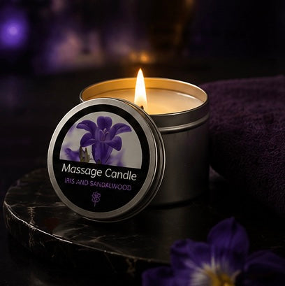 Massage Candle - Iris & Sandalwood